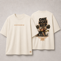 Camiseta Oversized One more rep Luffy Supino Off White