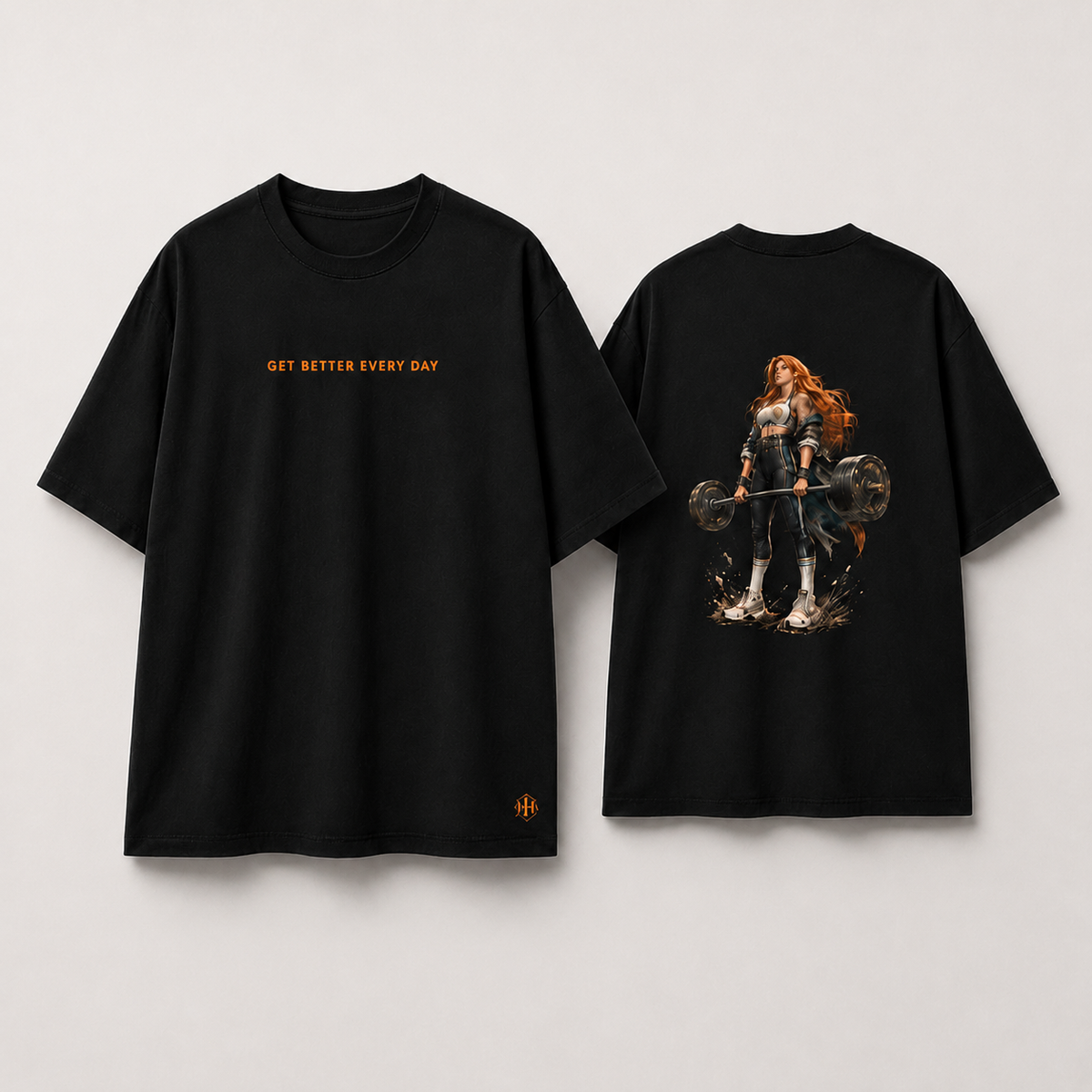 Camiseta Oversized Nami Strongest Preta