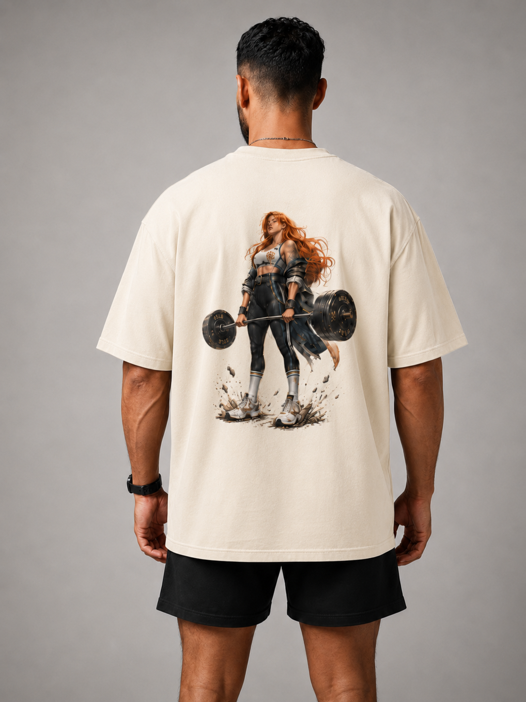 Camiseta Oversized Nami Strongest Off White