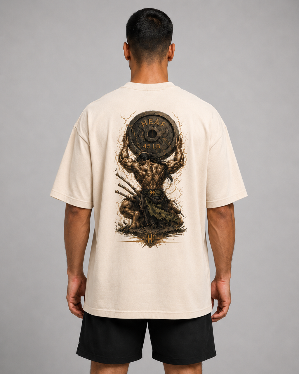 Camiseta Oversized Zoro Strongest Off White