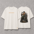 Camiseta Oversized Reconstrução Zoro Off White
