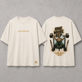 Camiseta Oversized One more rep Zoro Supino Off White